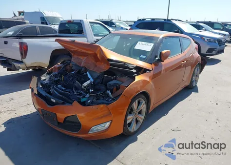 2012 Hyundai Veloster from USA, damaged, VIN KMHTC6AD5CU082065